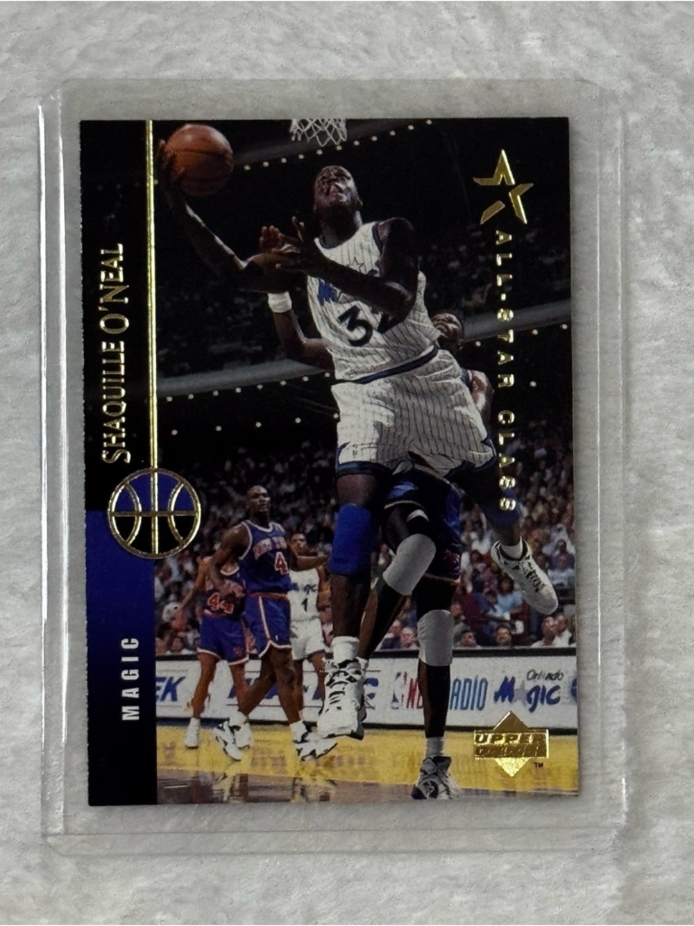 Shaquille O'Neal Orlando Magic Upper Deck Card with case